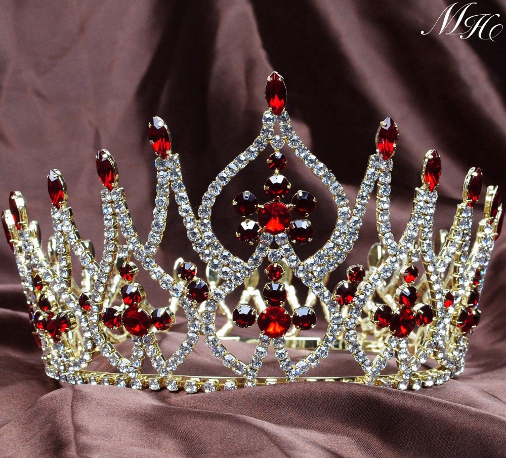 ȭ ȥ ź ũ 4.25   Ʈ  ̾Ƹ ùķ̼    ȸ Ƽ հ  ׼/Gorgeous Wedding Bridal Crowns 4.25& Clear Austrian Rhinestones Simulated